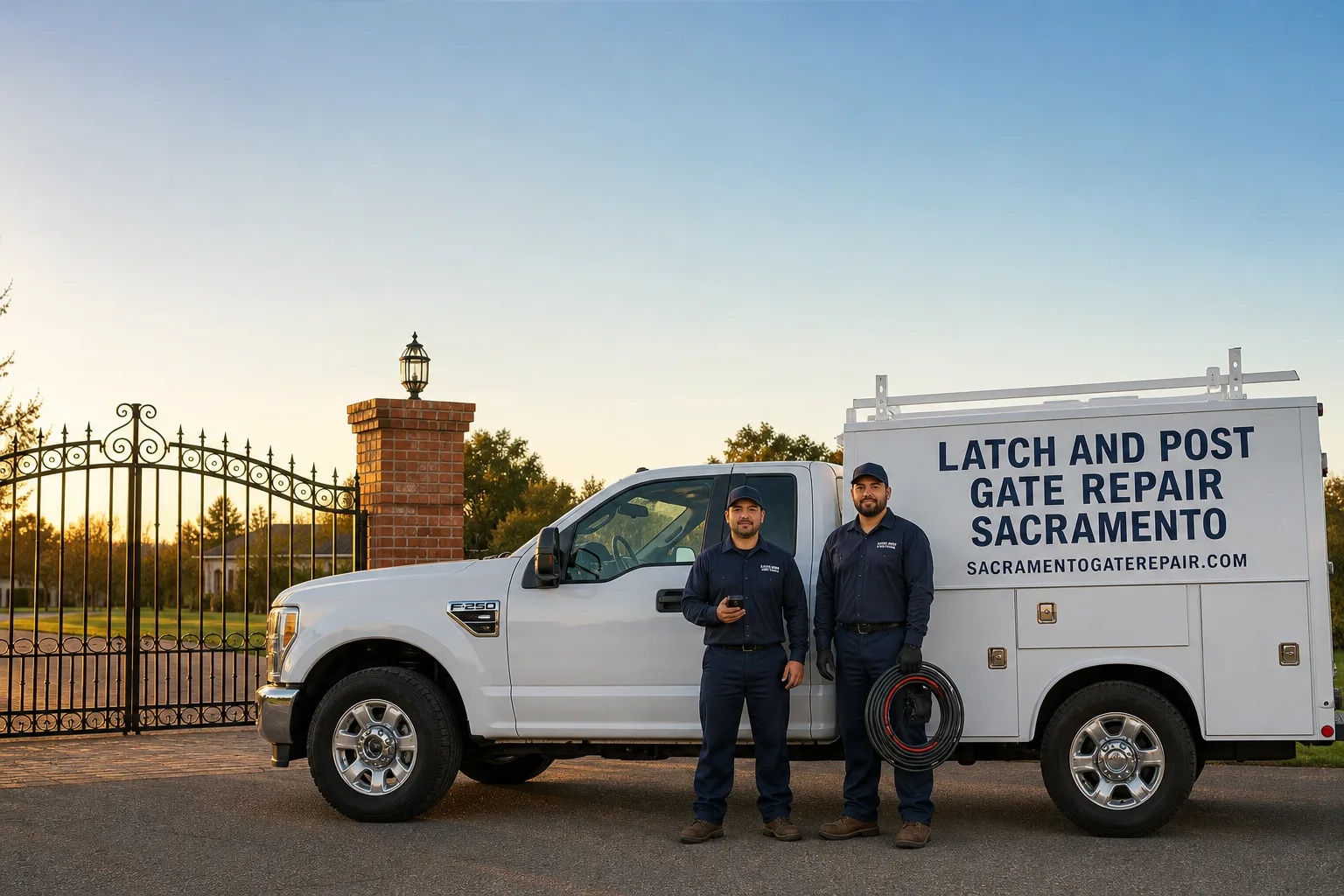 Gate Installation in Sacramento, CA | Latch and Post Gate Repair Sacramento